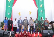 Jelang Natal, Gubernur Arinal Bersama Jajaran Forkompinda Tinjau Gereja