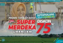 PLN “Super Merdeka” Tambah Daya Listrik Diskon, 63 Ribu Lebih UMKM dan IKM Manfaatkan Promo