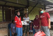 ACT-MRI Lampung Turun Jadi Relawan Tanggulangi Banjir Pardasuka