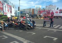 Kaborasi ACT , URC Gaspool dan Sahabat Traveler Lampung Galang Dana Peduli Bencana