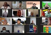 Ketua Kwarda Pramuka Lampung Chusnunia Chalim Pimpin Perkenalan dan Koordinasi di Jajaran Pimpinan Kwartir Daerah melalui Zoom Meeting