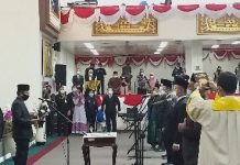 Ketua DPRD Provinsi Lampung Lantik 6 Anggota Pengganti Antar Waktu (PAW) Masa Jabatan 2019-2024
