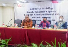 OJK Gelar Capacity Building Bersama Pengelola Koperasi Lembaga Keuangan Mikro Provinsi Lampung