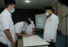 Ahmad Junaidi Auly Lantik 183 Orang Pengurus PKS Lampung