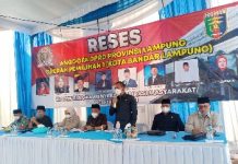 Reses Di Kelurahan Surabaya Anggota DPRD provinsi Lampung Terima Banyak Aspirasi Masyarakat