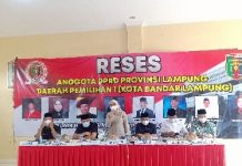 Tampung Aspirasi Masyarakat, Anggota DPRD provinsi Lampung Siap Berkordinasi Bersama Pemkot