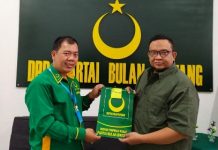 Agus Setiawan Resmi Pimpin DPC PBB Lampung Utara
