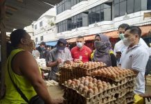 Disperindag Sidak Pasar, Pastikan Harga Bapok Aman Jelang Ramadhan