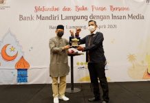Bank Mandiri Lampung Bersinergi Bersama Insan Media Pulihkan Ekonomi Di Masa Pandemi