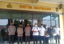 Giat Reses Taufik Basari Kunjungi Polda Lampung