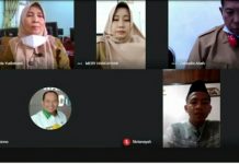 Penutupan IMTAQ Ramadhan SMPN 9 Bandarlampung 2021/1442 H Dihadiri Seluruh Siswa Secara Virtual