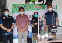 Kantor ACT Lampung Disambangi Kasat Intelkam Polresta Bandar Lampung