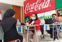 CCEP Gandeng Polda Lampung dan APINDO Gelar Pelayanan Vaksinasi COVID-19 Bagi UMKM dan Masyarakat Umum