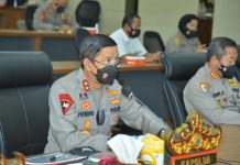 Kapolda Lampung Berikan Arahan Kepada Semua Kapolres Dalam Pelaksanaan PPKM