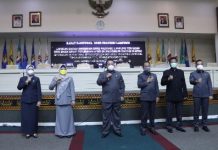 DPRD Lampung Gelar Rapat Paripurna Tentang APBD Perubahan Tahun 2021