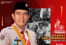 Selamat Hari Pramuka 2021, Bustami Zainudin : Berbakti Pada Negeri Tanpa Henti