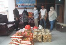 PWI Lampung Salurkan Bantuan Dari Tangan Darmawan Kepada Jurnalis Terdampak