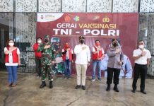 Kapolri Percepat Vaksinasi Hingga Akhir Agustus