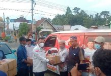Mukhlis Basri Sigap Bantu Masyarakat Terdampak Banjir di Wonosobo Tanggamus