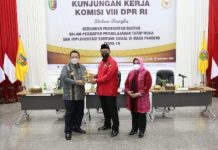 Gubernur Lampung Terima Kunjungan Kerja Spesifik Komisi VIII DPR RI