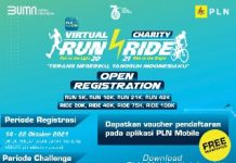 PLN Gelar Mobile Virtual Charity Run and Ride