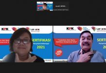 LSP KPK Rekomendasi A.Chrisna Putra Kompeten Sebagai Penyuluh Anti Korupsi