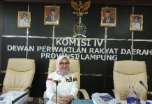 Komisi IV DPRD provinsi Lampung RDP Bersama Dinas Perkim
