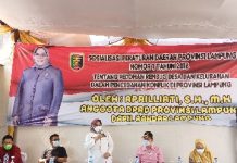 Aprilliati Ajak Masyarakat Jaga Keharmonisan dan Selesaikan Masalah Dengan Musyawarah