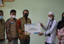 Hari Listrik Nasional ke 76 Tahun, Yayasan Baitul Maal (YBM) PLN Berikan Santunan Yatim dan Dhuafa