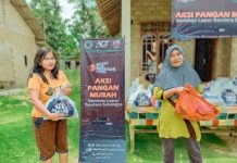 Aksi Pangan Murah untuk Warga Yukum Jaya Lampung Tengah