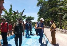 Monitoring Jalan Ruas Tegal Mukti-Tajab, BMBK Provinsi Lampung Pastikan Selesai Sesuai Tahapan