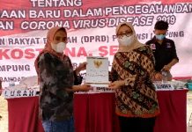Turun Dapil, Kostiana Gelar Sosper Adaptasi Kebiasaan Baru