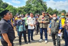 Jembatan Way Bilu Putus, Dinas BMBK Lampung Segera Percepat Pembangunan Jembatan Darurat