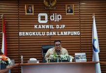 Penerimaan Pajak Kanwil DJP Bengkulu Lampung Mencapai 7,98 Triliun Rupiah