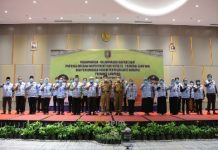Sekdaprov Kukuhkan FPAK, Inspektorat di Minta Begabung dan Aktif dalam Penyuluhan