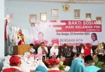 PMI Lampung Salurkan Bantuan untuk Korban Banjir di Lampung Timur