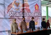 Ahmad Muzani Gelar Sosialisasi Empat Pilar Kebangsaan di Bandarlampung