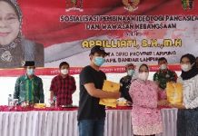 Aprilliati Ajak Kaum Milenial Pahami Ideologi Pancasila, untuk Indonesia Utuh