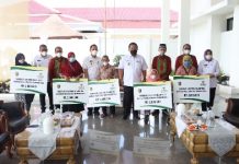 Gubernur Arinal Djunaidi Salurkan Bantuan Baznas Lampung untuk 100 UMKM Se-Lampung