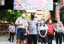 Kapolri Tinjau Penerapan Protokol Kesehatan Memasuki PTM