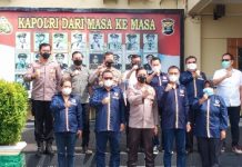 Kunjungi Polda Lampung, Ketua PWI Lampung Minta Sengketa Pers Diselesaikan Melalui Dewan Pers