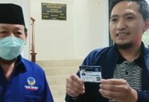Ardian Saputra Mantan Calon Bupati Pringsewu Gabung Partai Nasdem Bersama Herman HN