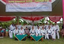 500 Karateka Inkado Ikuti Ujian Kenaikan Tingkat di Ponpes Al Fatah Natar