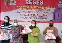 Aprilliati Menutup Rangkaian Reses Dengan Bagikan Sembako Dan Minyak Kemasan ke Masyarakat