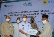 PLN Bersama YBM PLN Gelar Sosialisasi dan Kegiatan Sosial di Desa Tata Karya