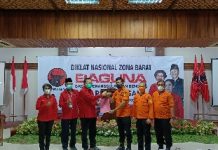 Ikuti Diklat Nasional Baguna Zona Barat, Peserta Lulus Bersertifikat Internasional