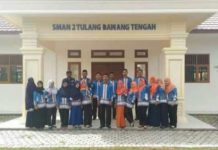 SMA Negeri 2 Tulang Bawang Tengah Lakukan Uji Coba PTM