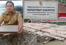 Inspektorat Tubaba Limpahkan Berkas Saifulloh Mantan kepalo Candra Kencana Ke APH