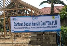 YBM PLN UID Lampung Jalankan Program Renovasi Rumah