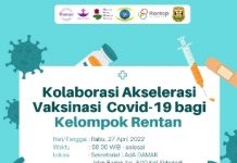 Kolaborasi Akselerasi Vaksinasi Covid-19 Bagi Kelompok Disabilitas